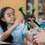 How are drones used in STEM?