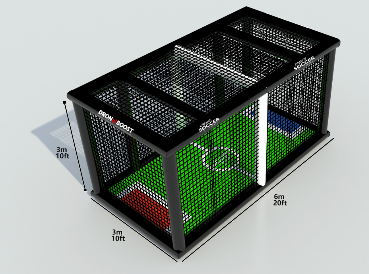 The French Soccer Drone Association’s Custom Inflatable Arena: A Global Success Story
