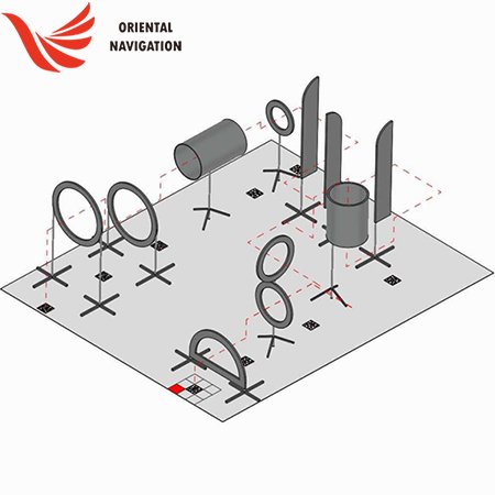 customized obstacle course Flying Loops Kit B