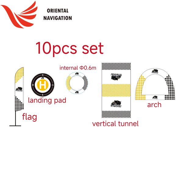 customized obstacle course  Flying Loops Kit A
