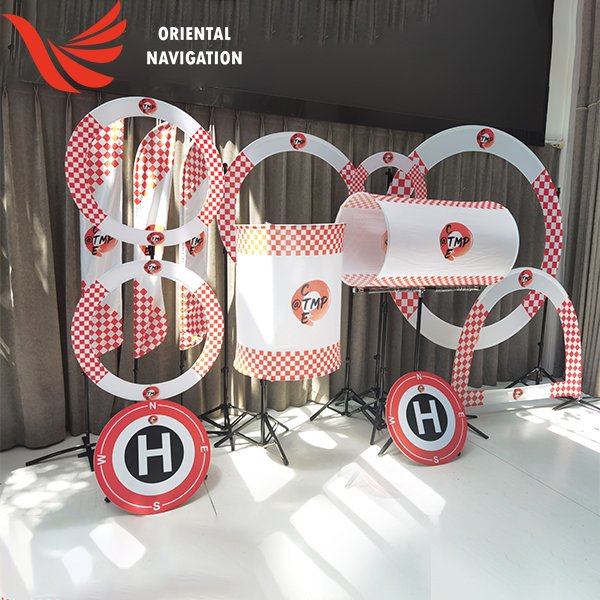 customized obstacle course Drone Flying Loops Kit B
