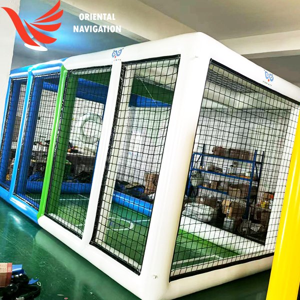 U.S. STEM Soccer Drone Kit 20ft x 10ft x 10ft Inflatable Drone Soccer Field