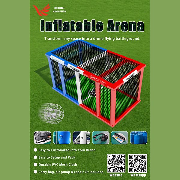 oriental navigation inflatable field 10ftx10ftx20ft and Its Accessories 
