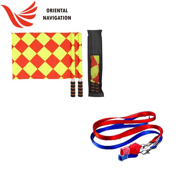 Oriental Navigation whistle and flag