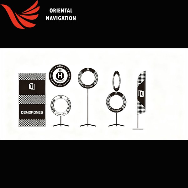 Oriental Navigation obstacle course flying loops kit a