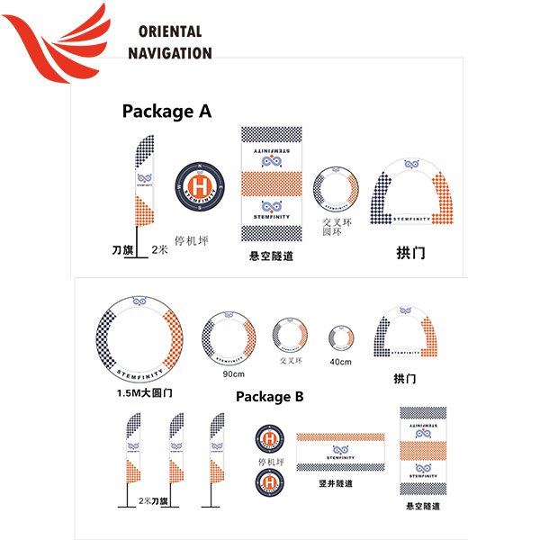 STEM FINITY  Customized Obstacle Course A mock up design draft