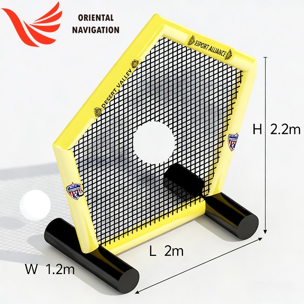 Oriental Navigation inflatable obstacle course