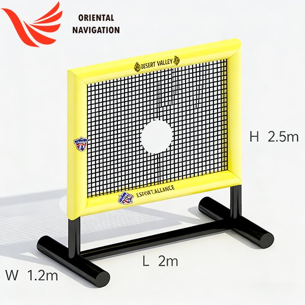 Oriental Navigation inflatable obstacle course