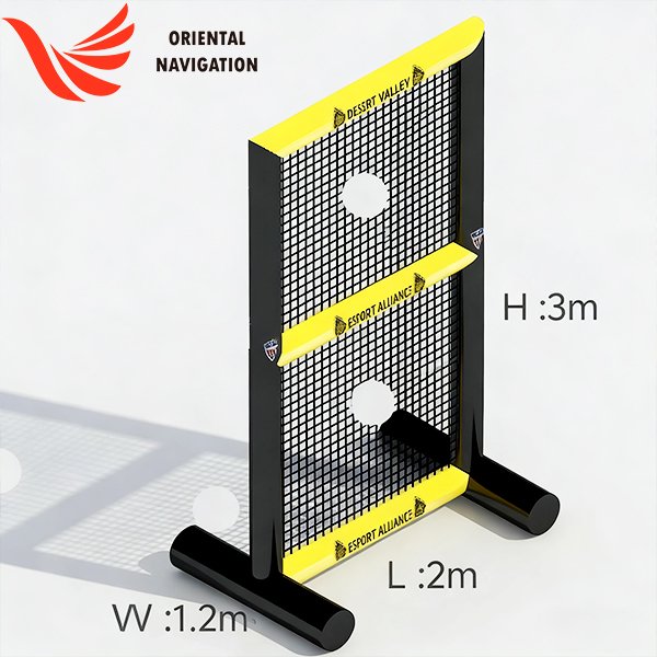 Oriental Navigation inflatable obstacle course