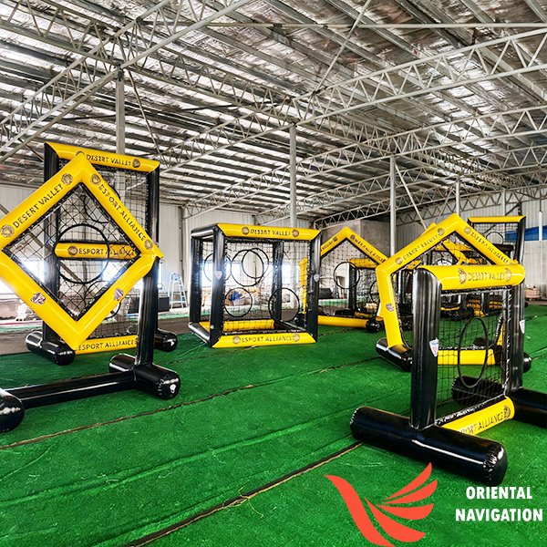 Oriental Navigation Custom Inflatable Obstacle Course for