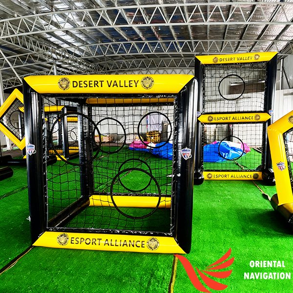 Oriental Navigation Custom Inflatable Obstacle Course for
