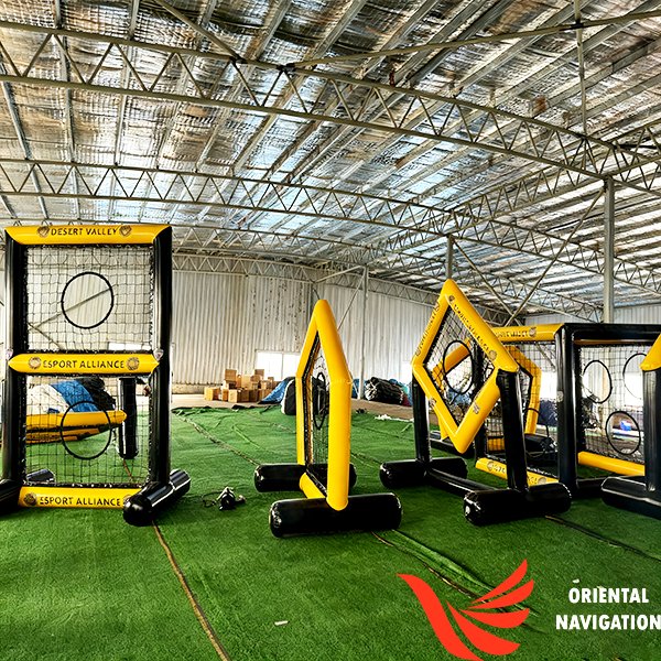 Custom Inflatable Obstacle Course for US Schools