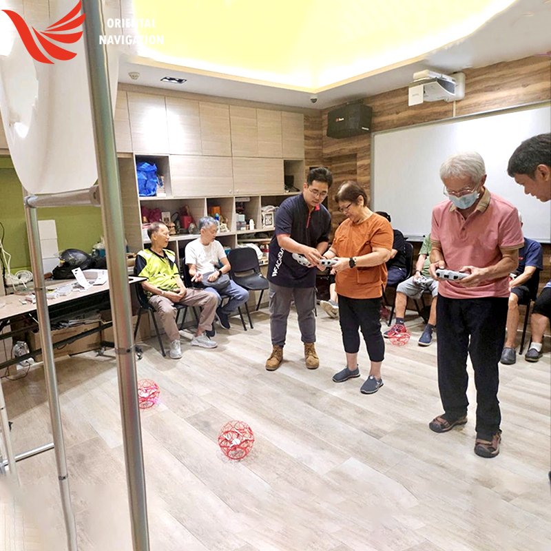 Drone Soccer for Nursing Homes