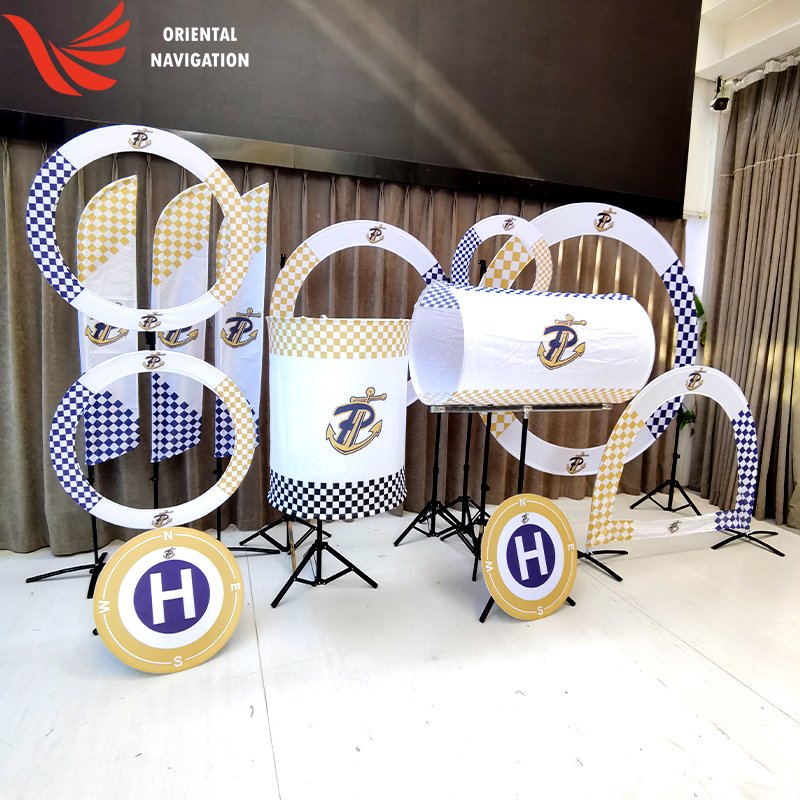 Flying Loops Kit B for Drone Obstacle Training & STEM Skill Building