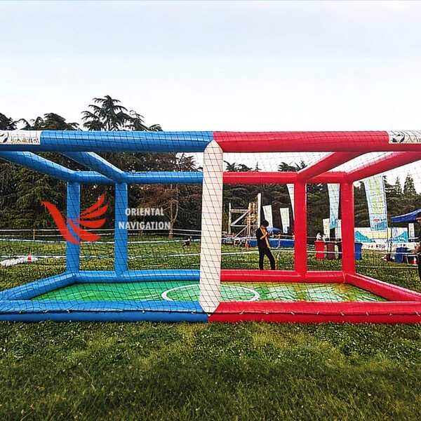 Inflatable Drone Soccer Arena 8m W x 4m H x3m L