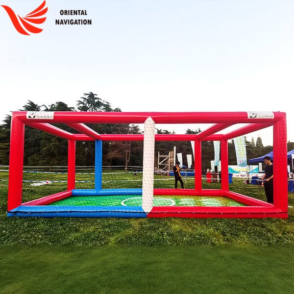 Inflatable Drone Soccer Arena 8m W x 4m H x3m L
