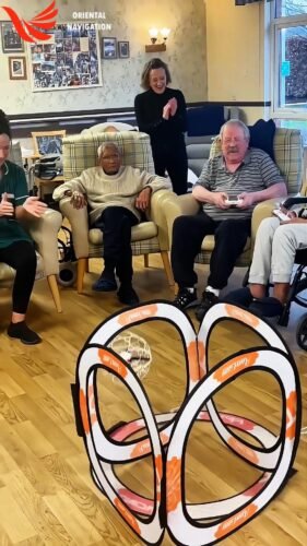 Bringing Drone Soccer into UK Care Homes