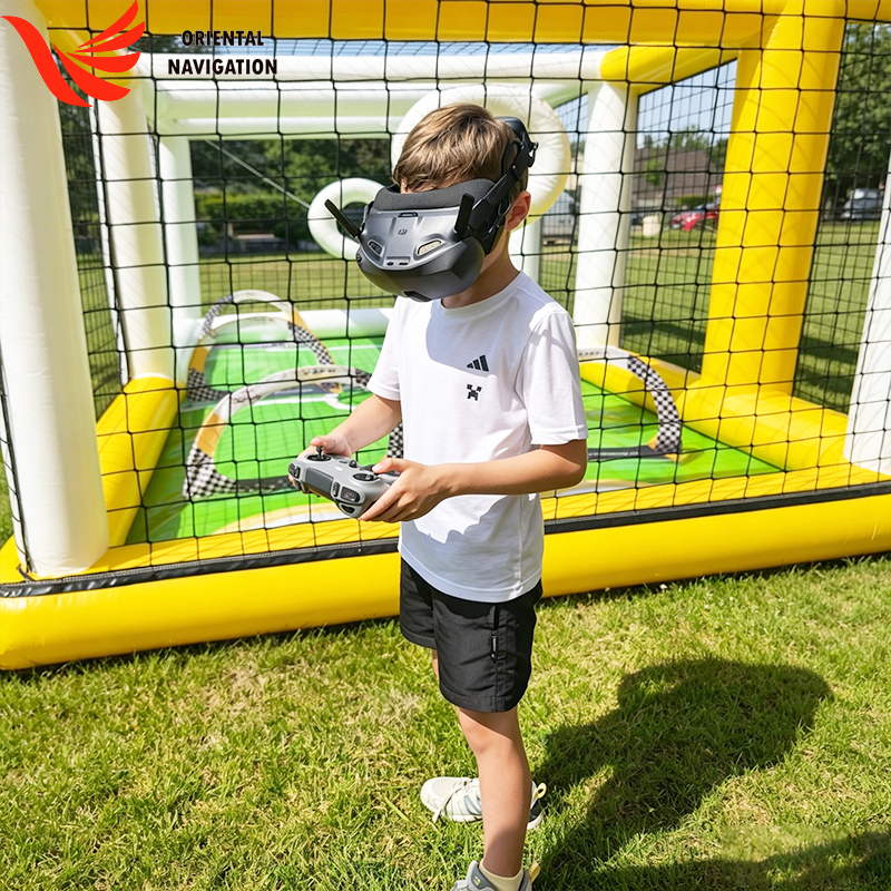 Drone Soccer Arena Creates Fun Outdoor Activities
