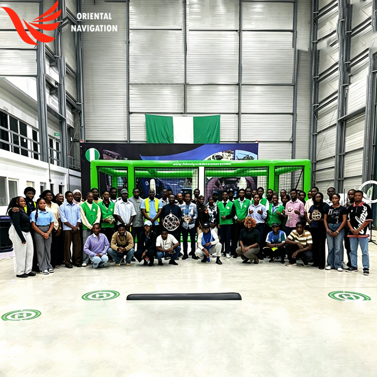 FIDA Nigeria drone soccer event